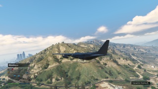 AC-130 on GTA Online Enhanced 