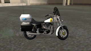 New police motorcykle