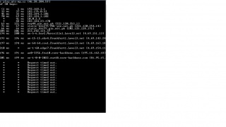 Traceroute lag 