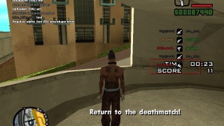 Suicides in deathmatch