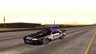 Nissan Skyline R32 Police