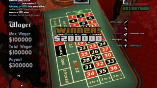 Won 200k in Roulette