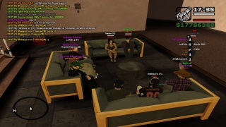 Chillin' in my new house with gut players ;)