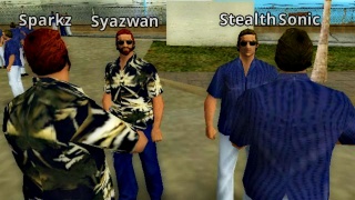 Gang Vercetti with Name In Server 2 :D