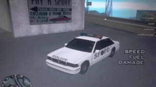 police car color 1