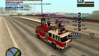 An Army On A Firetruck :3