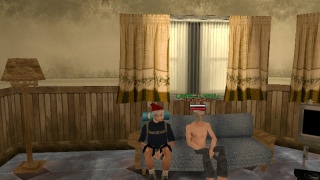 Me n' BBZ chillin at my poor home ... fo real do