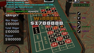 1.7M on Roulette.