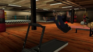 Flying in Treadmill