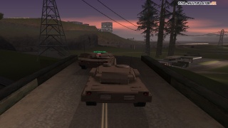 Večerní tanková projížďka #2