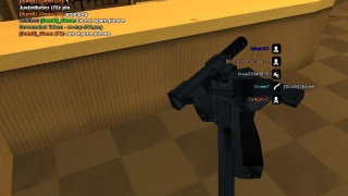 In holding Tec9 and camera 