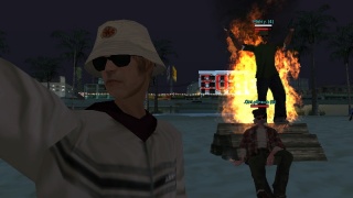 Wtls Fire at Beach xD