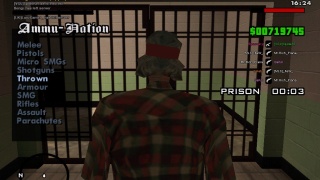 Buy weapons in Prison xD