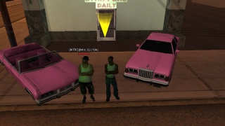 2 ružovučké autíčka