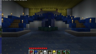 MINECRAFT Snow Castle lobby