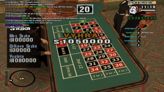 Ruleta výhra - 1.050.000$