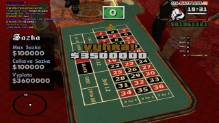 Win roulette: 3,5M (Today is my lucky day)