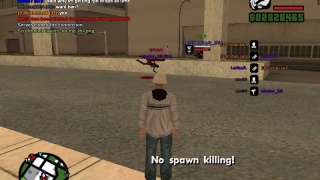 The second time i spawn kill that noob xD