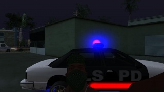 Me And My FT Police Car At Single Player Game ;3