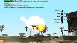 Helicopter explosion!