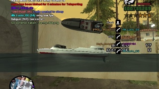 Boat stuck in wall xD