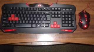 Red Dragon Gaming Mouse/Keyboard