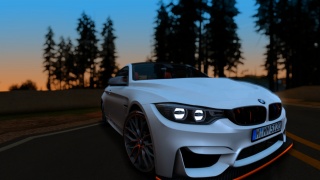 M4 at dusk