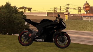 YAMAHA 2008 bike.