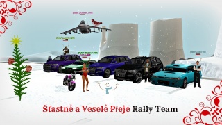 Štastné a veselé přeje Rally Team