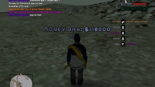 Moneybag at Mount Chiliad :D