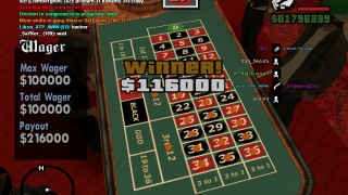 MY first win the four dragons casino :D