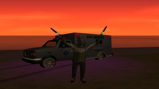 New ambulance + new skin + new sawn-off