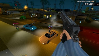 First Person mód v GTA San Andreas