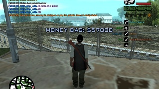 Money bag at queens 