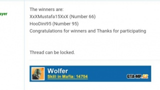 Wolfer's Bday Giveaway