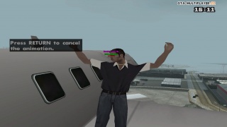 Flyiing with my friend HOOLIGAN (He's dead in Real Life now!) 