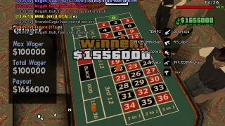 winner 1556000$ with 22