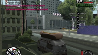 Chilling at LSPD Doing Hotdog Job