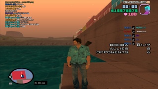 Tommy visits GTA San Andreas.