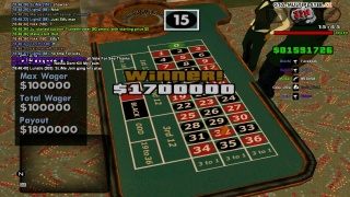 Won 1700000 on 15!