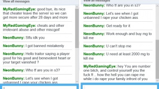 NeonBunny, is expopsed ! (You abused First)