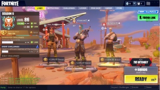 Playing with Jihed and Aziz Fortnite :)