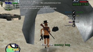 Money Bag in Playa Del Sevile/San Andreas <3